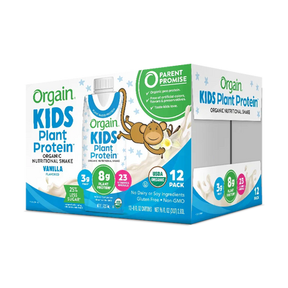 Kids Organic Plant Protein Nutritional Shake - Vanilla